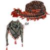 Шарф-обертка Keffiyeh Tacticals Desert Wrap Shemagh Head Neck Arab Scarf Unisex Arab Shemagh Keffiyeh Palestine Scarf