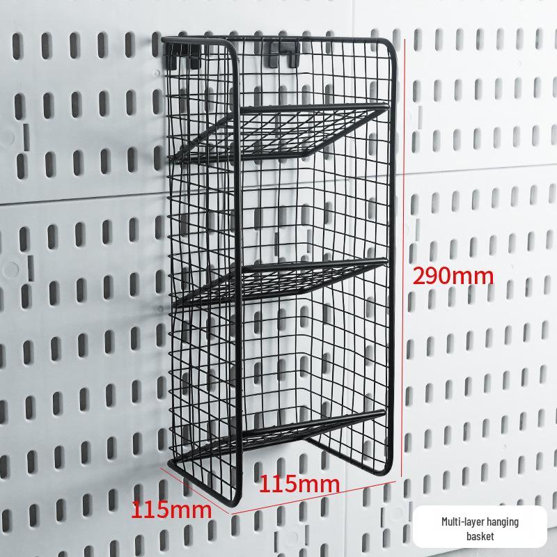 Pegboard Accessories: Small Hooks, Baskets, and Shelves for Kitchen, Bathroom, and Study Room