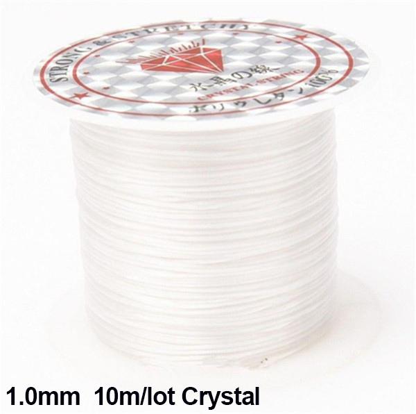 100m Strong Elastic Crystal Beading Thread Cord Jewelry Making Necklace Bracelet DIY Beads String Stretchable Thickness 2029