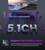 8K/60Hz HDMI 2.1 Аудио разветвитель с поддержкой eARC и VRR