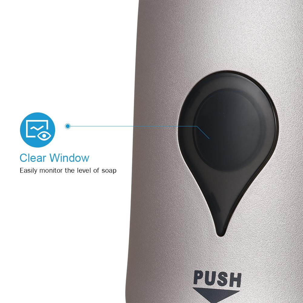 CHUANGDIAN 1000 мл настенный дозатор мыла распылительного типа не требующий ополаскивания держатель для мытья рук диспенсеры для