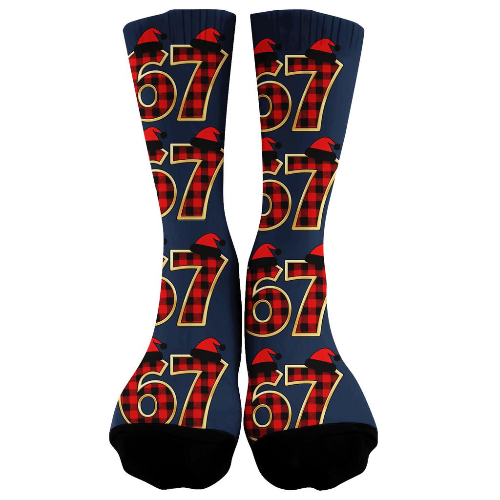 Cute And Playful Socks Mid-Calf Socks Long Socks Printed Socks