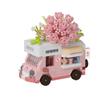 Compatible Lelele Travel RV Building Blocks Educational Toy for Children