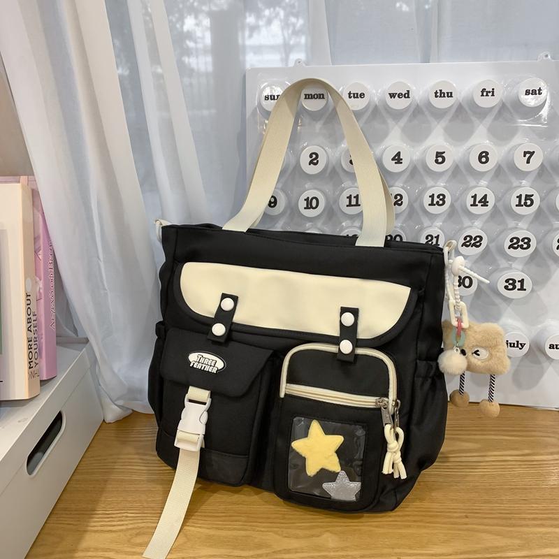 Студенческая классная книжная сумка, школьная сумка, женская сумка через плечо, сумка-мессенджер для девочек