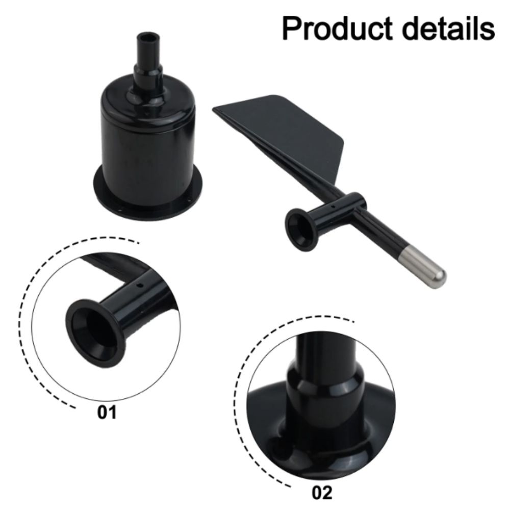Safe Wind Direction Indicator Stable Anemometer Tail Fin Stabilizer Wind Part  Outdoor