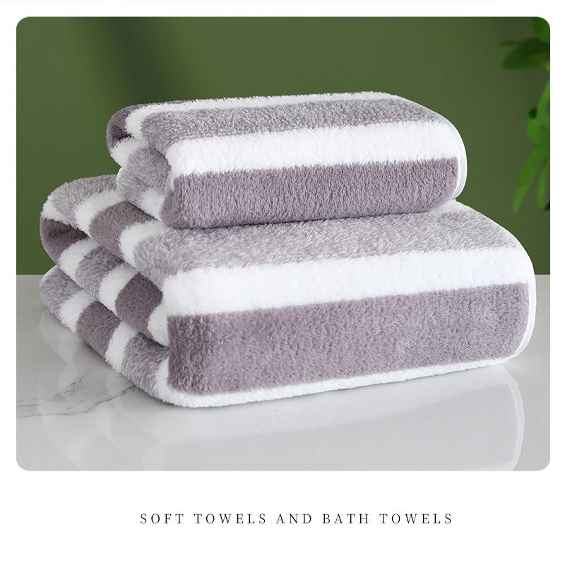 1 шт. утолщенное впитывающее банное полотенце мягкое полотенце для лица для дома