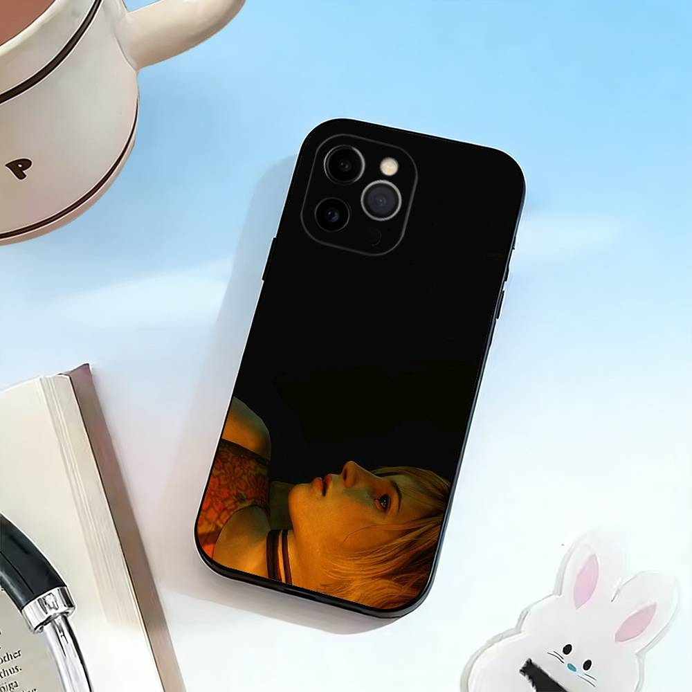 Чехол для телефона Konami Horror Game-333 для iPhone 17,16,15,14,13,12,11 Plus,Pro Max,XS, Мягкий силиконовый черный чехол