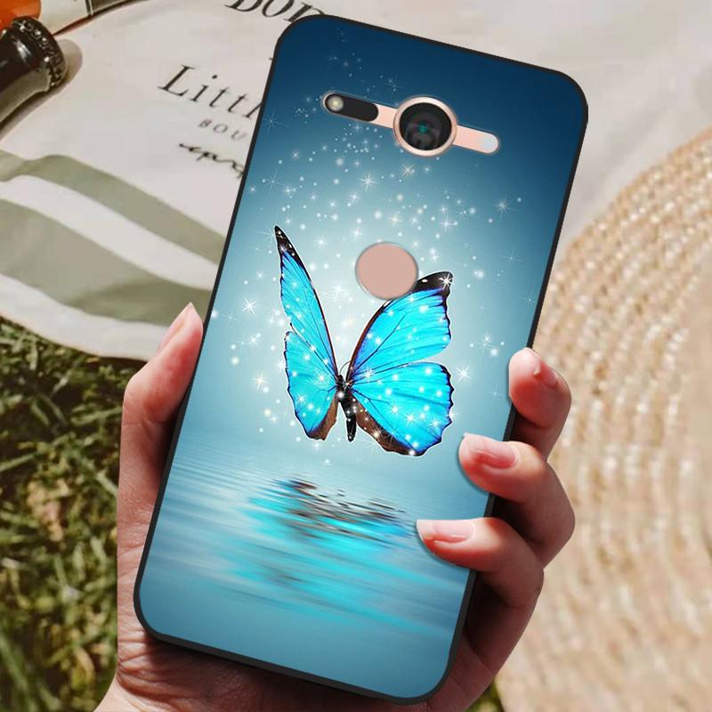 Для Sony Xperia XZ2 Чехол Мягкий ТПУ Чехлы Для Телефона Для Sony Xperia XZ1 XZ 2 Чехол XZ1 XZ2 Coque Милый Capa