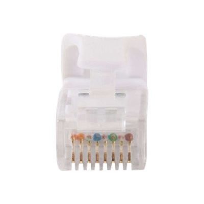 Соединительный шнур - C2G - CAT 6 - 50 см - Литой, Многожильный, Без защелки - белый