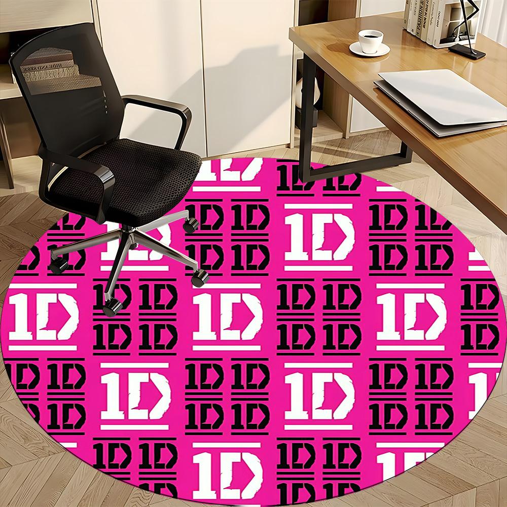 1pc One Direction Merchandise Chair Carpet for Office Non Slip, Lightweight, Machine Washable Rug for Office, Sleeping, Room Holiday Decor