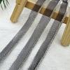 Двухрядная цепочка из бусин Металлическая сетка Кружево для DIY шитья: Воротник, Одежда и Украшение для Штанов