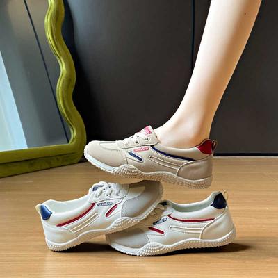 Паркур Летняя Женская Обувь на Шнуровке Плетеная Уличная Женские Кроссовки Коричневые Ботинки Женские Спортивные Скарп Тенес Широкая Посадка Для Бега