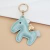 Women's Bag Charm Decoration Bag Pendant Cartoon Rocking Wooden Horse Women's Leather  Bag Charm Key Chain Cute Bag Accessories Gifts