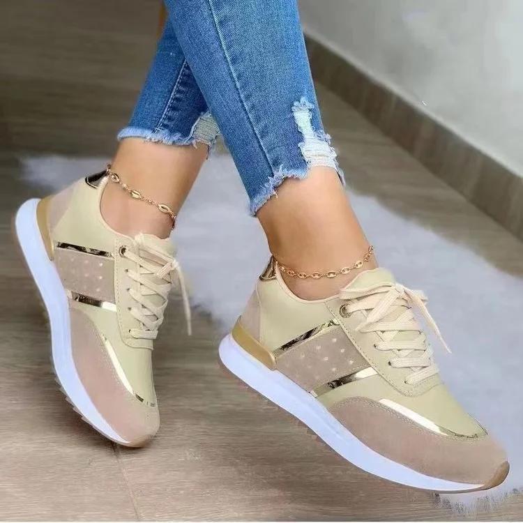 Женская весенняя мода цветные перекрестные ремешки дизайнерские вулканизированные туфли PU водонепроницаемые повседневные походные спортивные туфли для активного отдыха