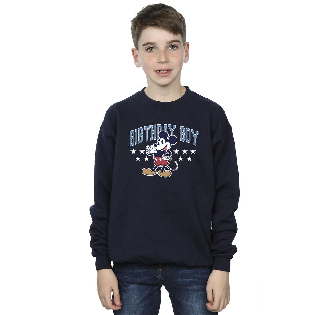 Disney Boys Mickey Mouse Birthday Sweatshirt
