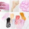Fashion Anti skid Liner Summer Lace peacock Cotton Hosiery Ankle Socks Low Cut