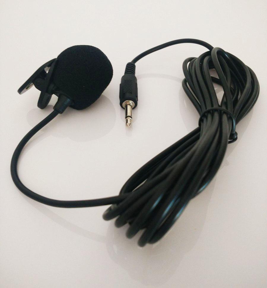 3,5 мм Автомобильный Внедорожный Стерео Внешний Микрофон Для Стерео с Bluetooth, GPS, DVD, MP5 Радио