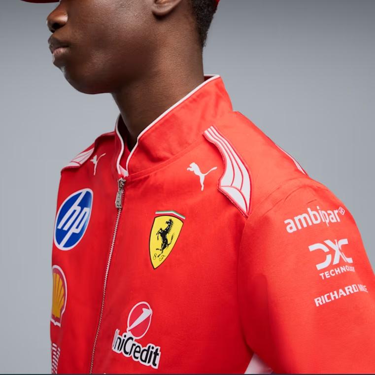 Puma Куртка-бомбер пилота Scuderia Ferrari Replica 'PUMA Red' Мужская 713817-01