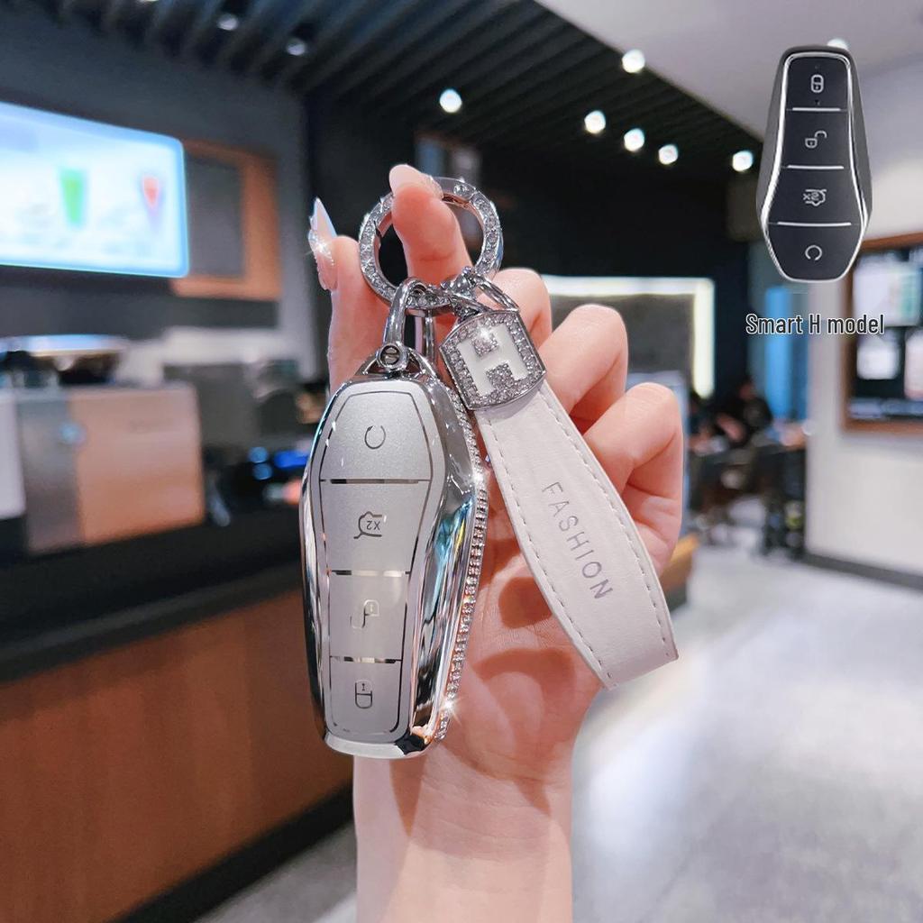 Чехол для ключа BYD для Qin PLUS, Tang DMI, Dolphin, Seagull, e2, Song Pro, Qin, Han EV, e6