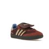 Wales Bonner x adidas Samba Нейлон Лисий Коричневый Унисекс Кроссовки Песочно-Бежевый Счастливый Синий IE0579