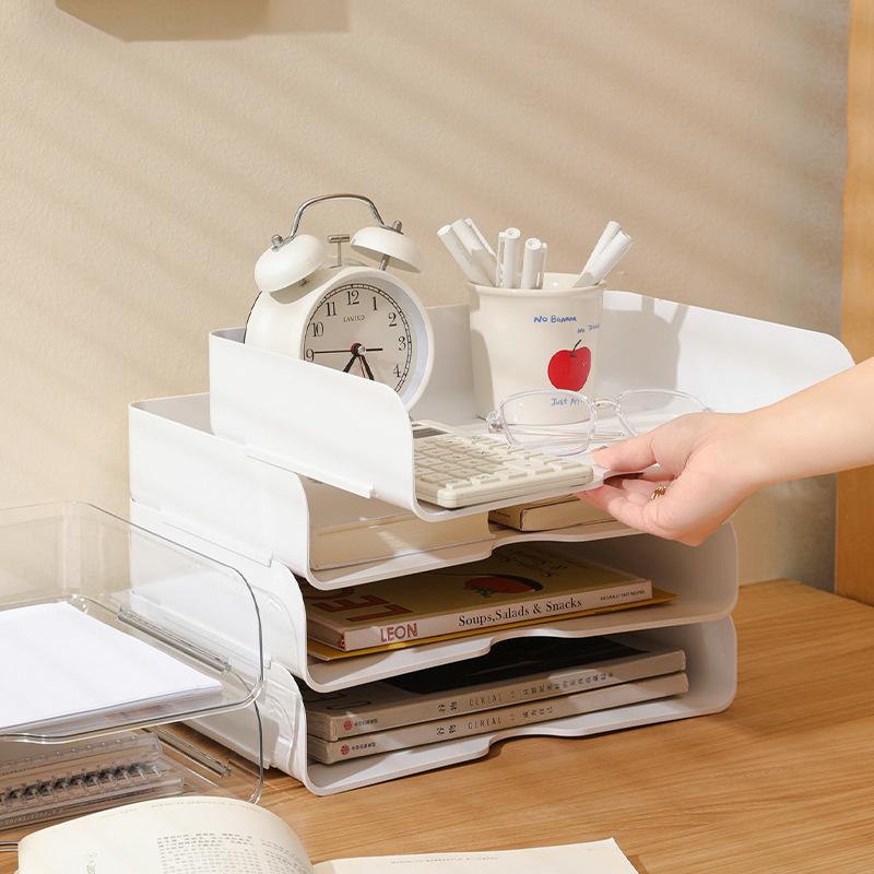 Desktop Multi-Tier Stackable Office Organiser
