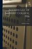 Книга Address List of Amherst College, 1916; 1916