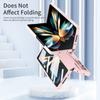 Для Samsung Z Fold4 Прочный чехол из стеклянной пленки для Samsung Galaxy Z Fold4 Fold 4 5g Zfold4 Противоскользящий кожаный чехол