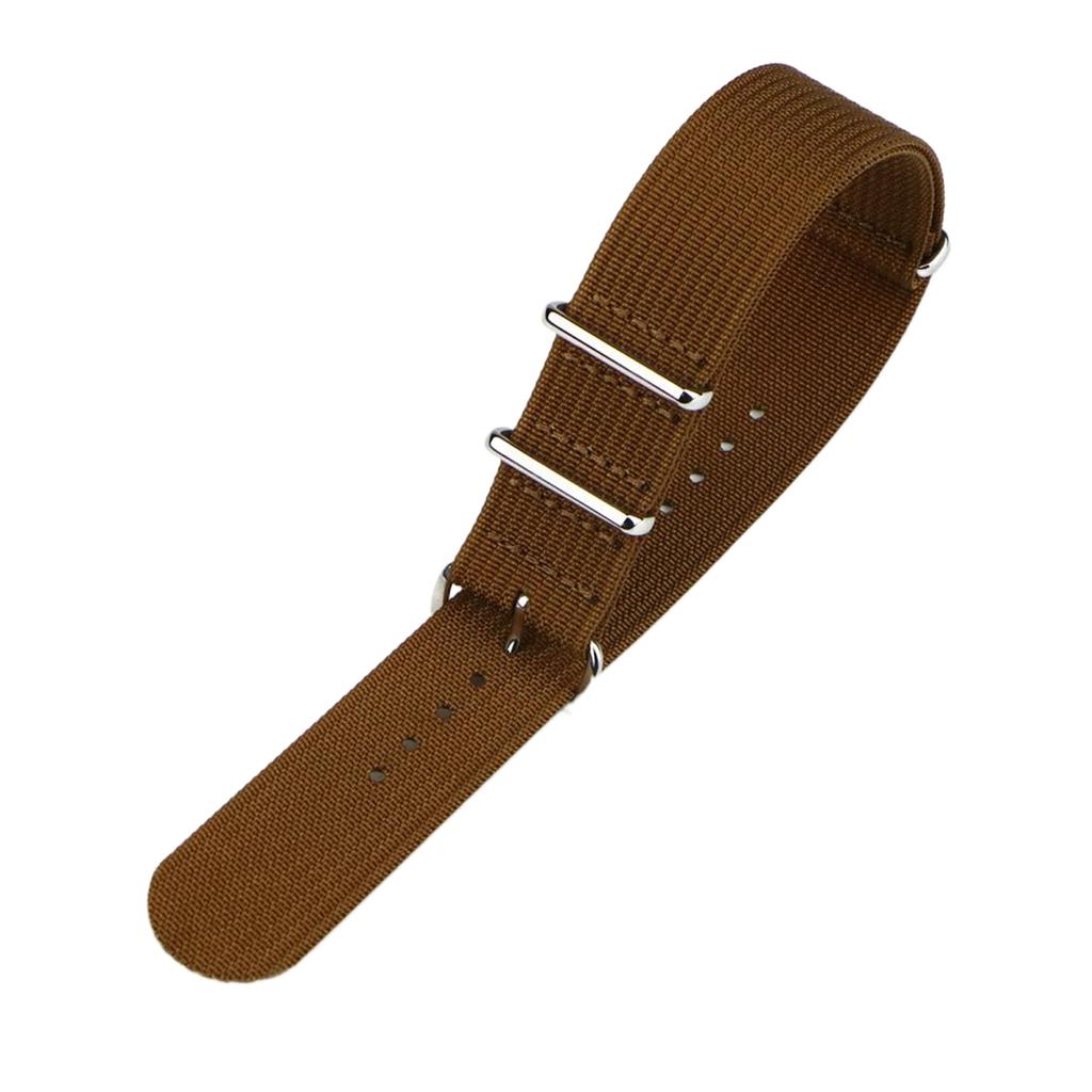 Ремешок для часов Ребристый ремешок 20 мм 22 мм Прочные нейлоновые ремни