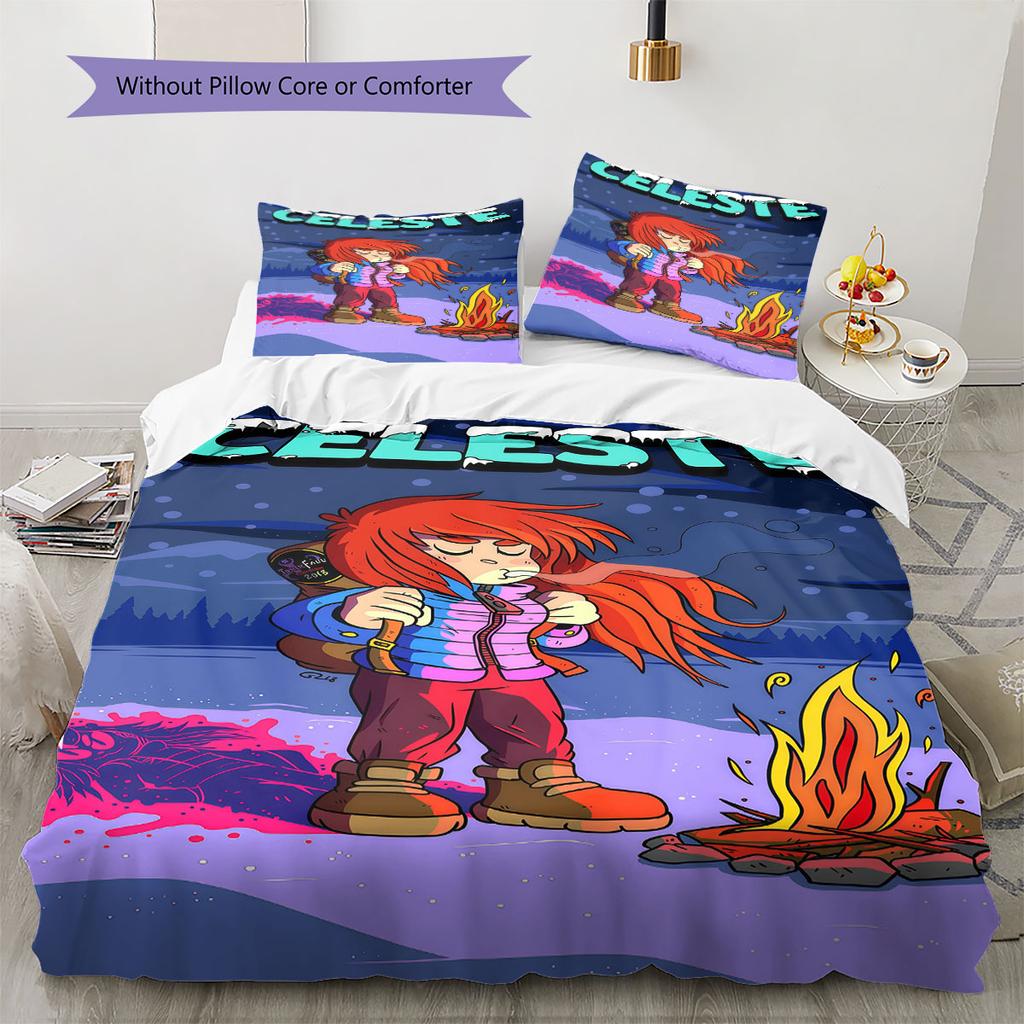 Celeste Horizon Bedding Quilt Set Quilt Cover Pillowcase Home Decoration Birthday Gift (1 * duvet cover + 2 * pillowcase, without core)