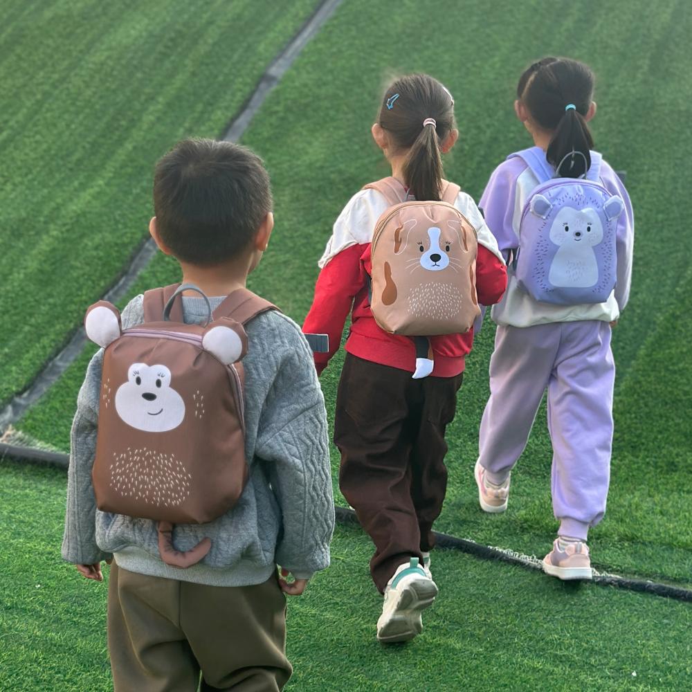 Children School Bags Cartoon Animal Backpack for Boys Girls Waterproof Schoolbag Kindergarten Schoolbag