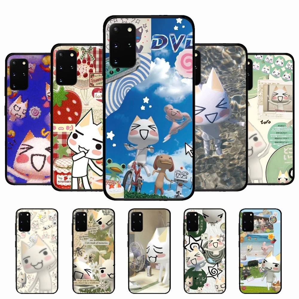 Популярный Милый Чехол Для Телефона С Кошкой Т-Тторо И-Иноуэ Для Samsung S 24 Fe 25 Ultra Plus 20 Lite 21 30 22 23 24 22 Ultra 5G Fundas
