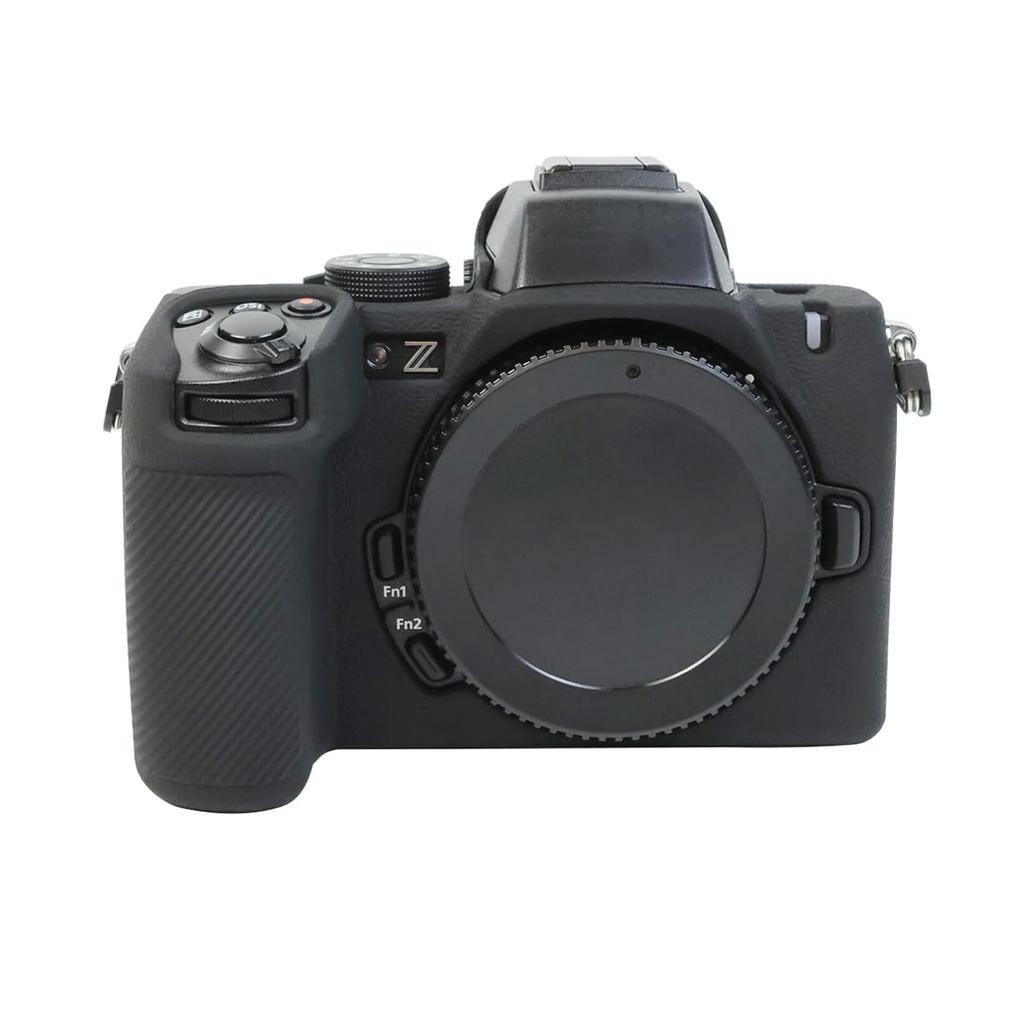 SIUTATDSH Silicone Camera Case for Nikon Z and Mark II Includes a camera and portable tripod and includes battery replacement Z50II, 50, M2, Cameras.