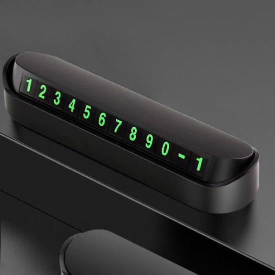 Автомобильные аксессуары, телефонный номерной знак, изысканный удобный компактный автомобильный Стайлинг, временная парковочная карта для внедорожника