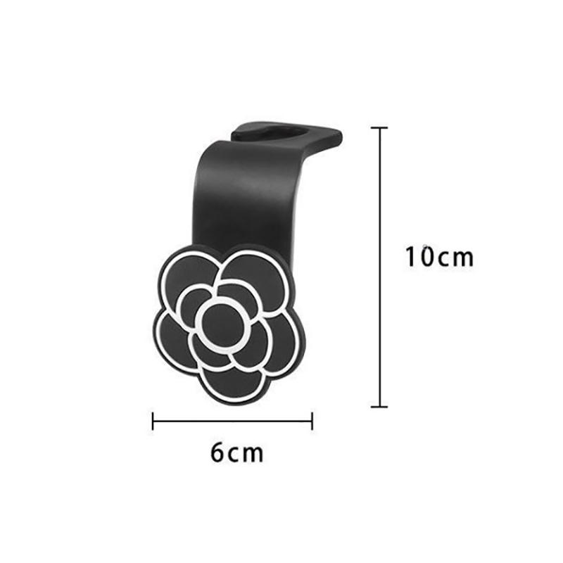 Крючок для автомобильного сиденья Вешалка Camellia Органайзер Крючки Сумка Маски Универсальные автомобильные аксессуары Кабели передачи данных Хранение