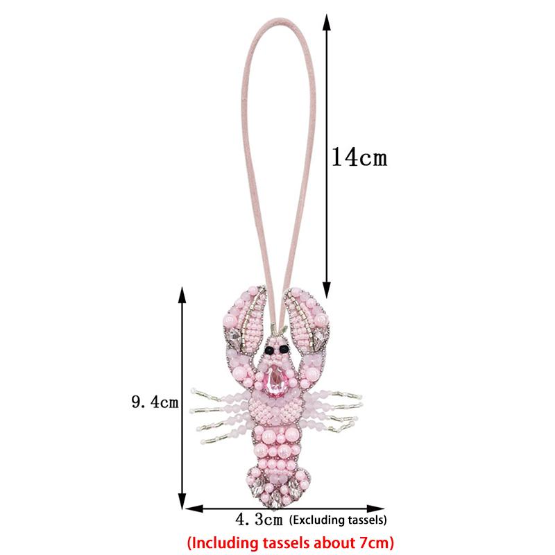 Раки Подвеска для бисерной сумки Краб Аксессуары для сумки Милый Креативный Декоративная цепочка для сумки Шнурок