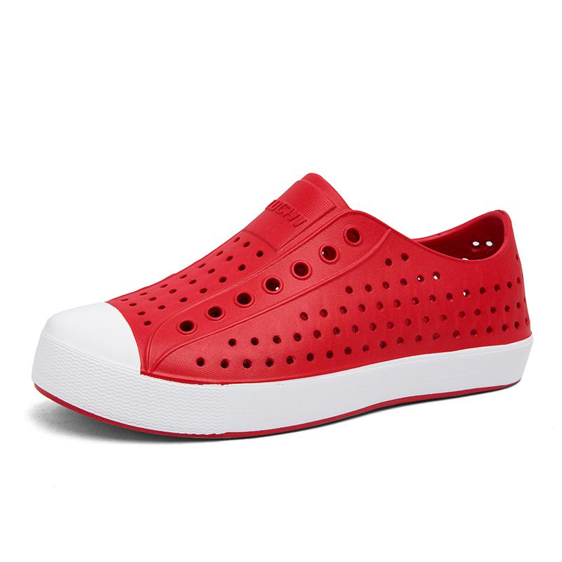 Новые летние модные дышащие сандалии, пляжная обувь, обувь для плавания, дышащая обувь без шнуровки