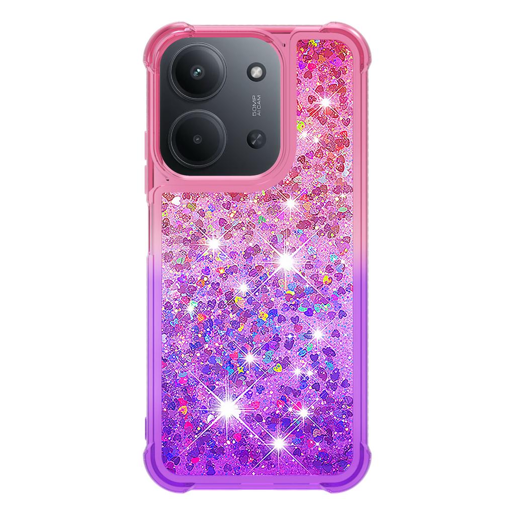 Чехол с блёстками и переливом для Xiaomi Redmi 15C 14C 13C 12C 10C, Чехол-песочница для Redmi 14R 13R 4G 5G, Чехол для телефона Fundas Coque