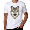 Wolf Face Tshirt Performance Workout Short Sleeve Tee