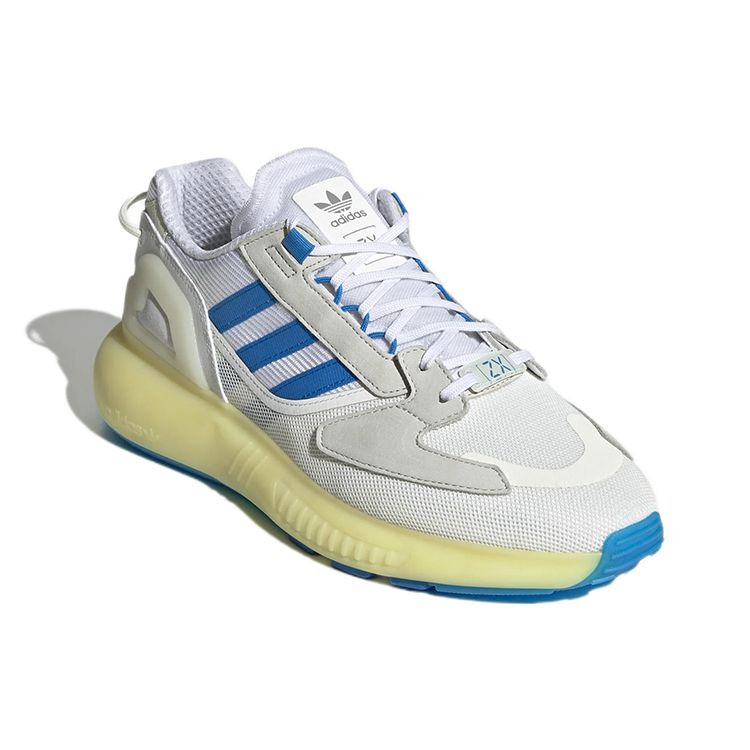 Adidas ZX 5K Boost White Blue Rush Unisex Sneakers Cloud-White Off-White GX2030