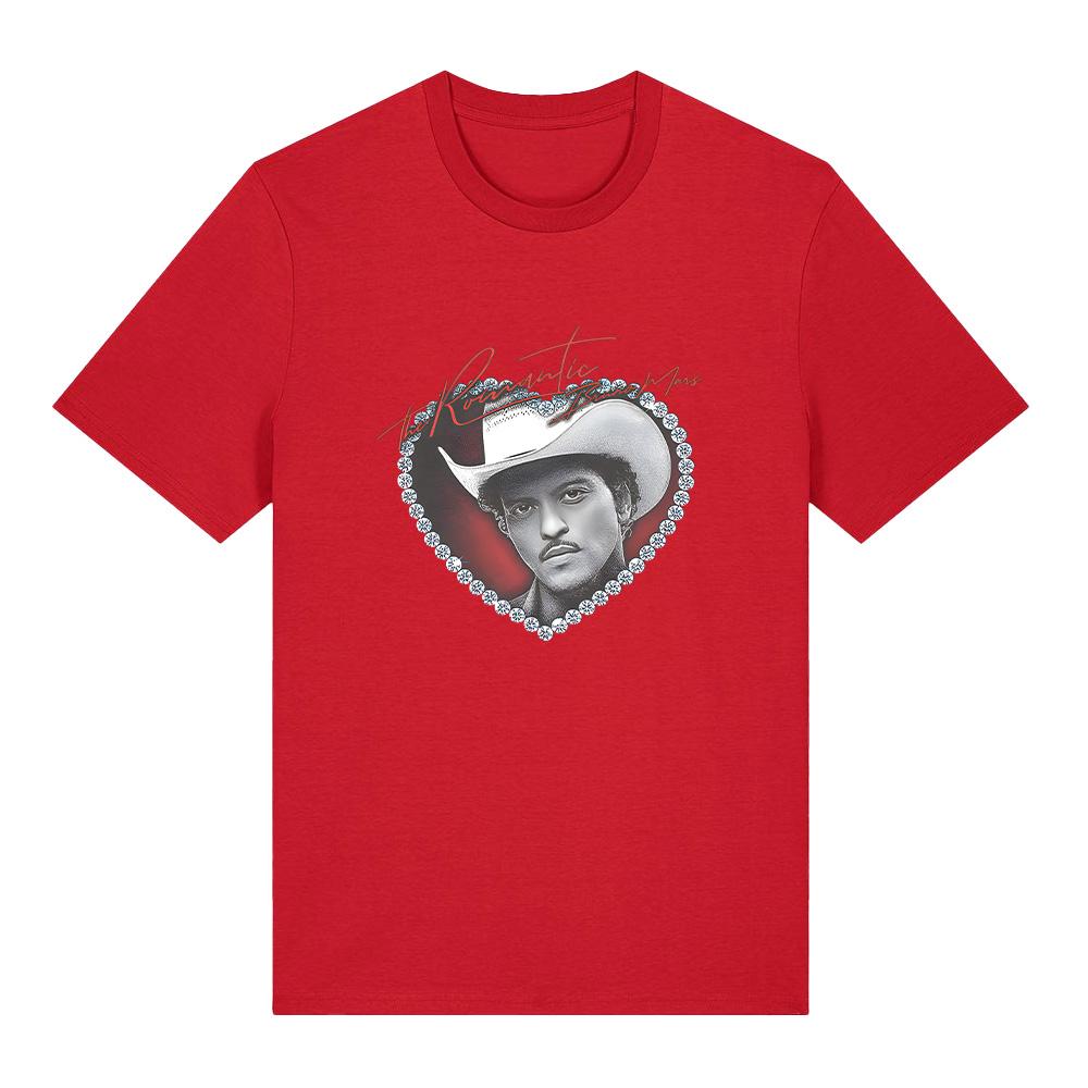 Bruno Mars Win Your Heart Tour Tee Vintage Graphic Print T Shirt Women Men Street Style Short Sleeve Tee Cotton Top