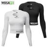 Women's Motocross Motorcycle Stretch-Fit Sexy Breathable CE-Certified Soft Protective Gear Riding Jacket