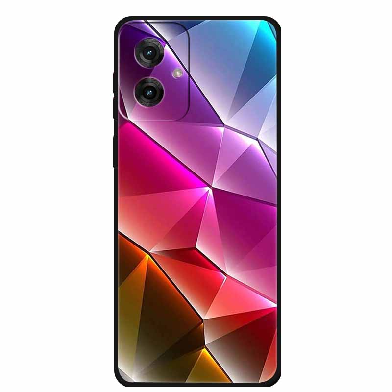 Phone Case For Motorola Moto G 55 85 75 35 TPU Cover Bumper Colourful Shield For Funda Motorola Moto G75 G85 G35 G55 Capa Cases