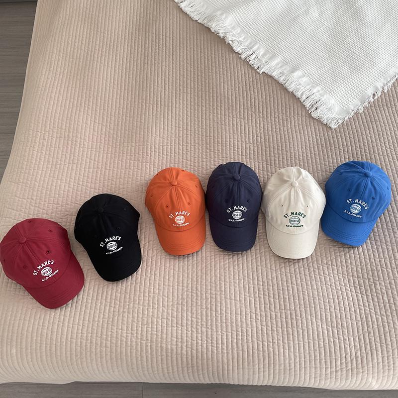 Детские бейсболки, шляпа с вышивкой букв, солнцезащитные шляпы