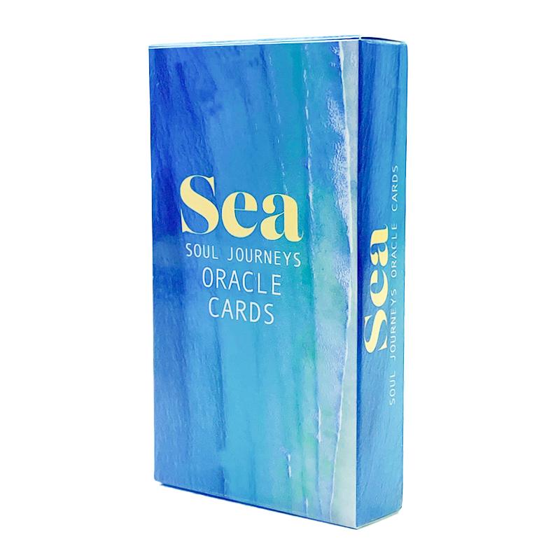 Sea Soul Journeys Oracle Card Tarot Prophecy Fate Divination Deck Family Party Board Game Beginners Cards Fortune Telling Game