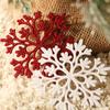 Transparent AcrylicSnowflake Flakes- Snowflake String Shop Window Decorations Christmas Ornaments Pendant