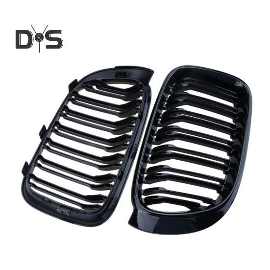 Глянцевые черные передние решетки 51117338571 51117338572 51137367422 для BMW X3 X4 Series F25 F26 14-16