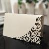 10pcs Laser Cut Seat Card Paper Seating Number Card Wedding Table Place Cards  Banquet Tables