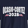 Футболка AOC Ocasio-Cortez 2028 В Президенты, Демократические Футболки