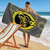 IF Elfsborg Print Beach Towel, Large Soft Quick Dry Towel for Beach Camping Swimming