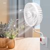 Fan with Plug Portable Bedside Fashion Table for Kitchen Bathroom Office